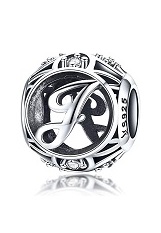 terrific teeny-tiny alphabet letter pandora charm for babies and kids